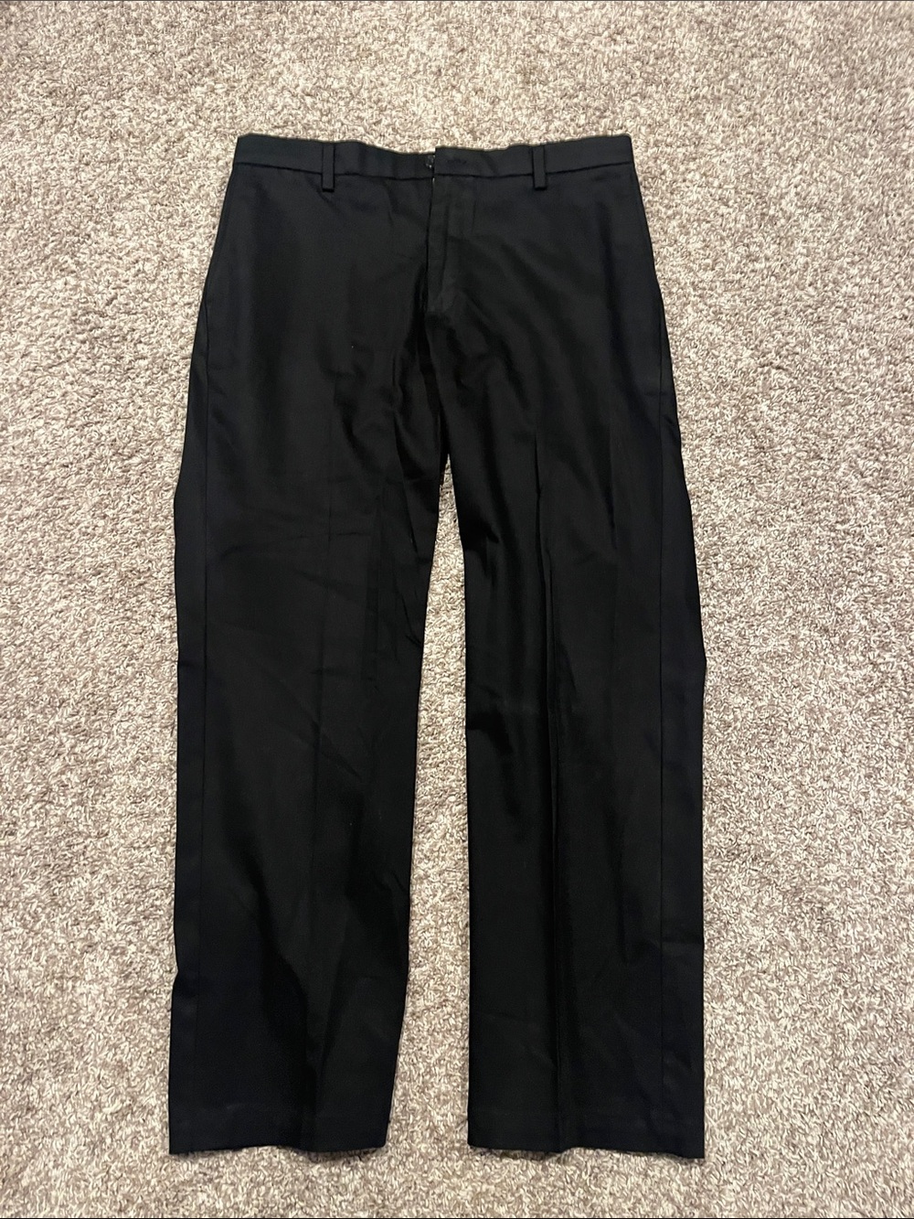 Dockers Men's Black Dress Pants - Classic Straight Fit